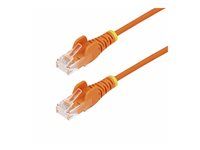 15m Orange Slim CAT6 Ethernet Cable - N6PAT15MORS