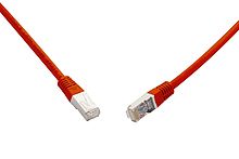 SOLARIX 10G patchkábel CAT6A SFTP LSOH 10m, červený
