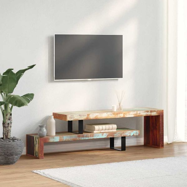 vidaXL TV stolík, recyklovaný masív
