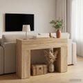 vidaXL Konferenčný stolík Dub sonoma 102 x 35 x 75 cm Kompozitné drevo
