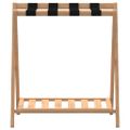 vidaXL Stojan na batožinu 68x38x58 cm bambus