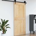 vidaXL Dvere NARVIK 100 x 210 cm Masívne borovicové drevo (neupravené)