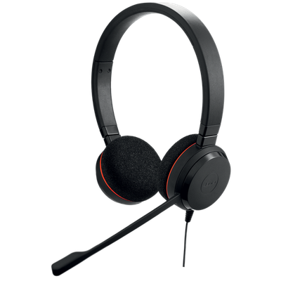 Jabra Evolve 20/Stereo/USB-C/Drôt/MS/Čierna
