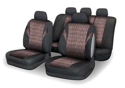 Potahy sedadiel sada 9ks JACK I. AIRBAG