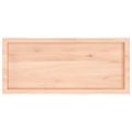 vidaXL Stolová doska 100x40x(2-6) cm neošetrený masív živé hrany