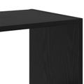 vidaXL Knižnica Čierny dub 102 x 32 x 102 cm
