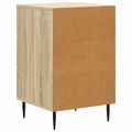 vidaXL Nočný stolík Dub sonoma 43 x 41 x 66,5 cm Kompozitné drevo