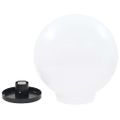vidaXL LED lampy v tvare gule 4 ks 40 cm PMMA