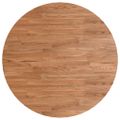 vidaXL Okrúhla stolová doska bledohnedá Ø70x1,5cm ošetrený masívny dub