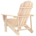 vidaXL Záhradná stolička Adirondack jedľový masív