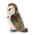 Plyšový vták sova pálená 27 cm ECO-FRIENDLY