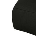 vidaXL Vankúš na paletu VIANEN 100% polyester Čierna 70 x 50 x 12 cm