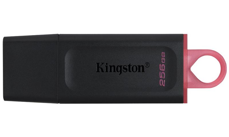 KINGSTON DataTraveler EXODIA 256GB / USB 3.2 / čierneočervený Flashdisk, 256GB, USB 3.2 Gen1, čierneočervený