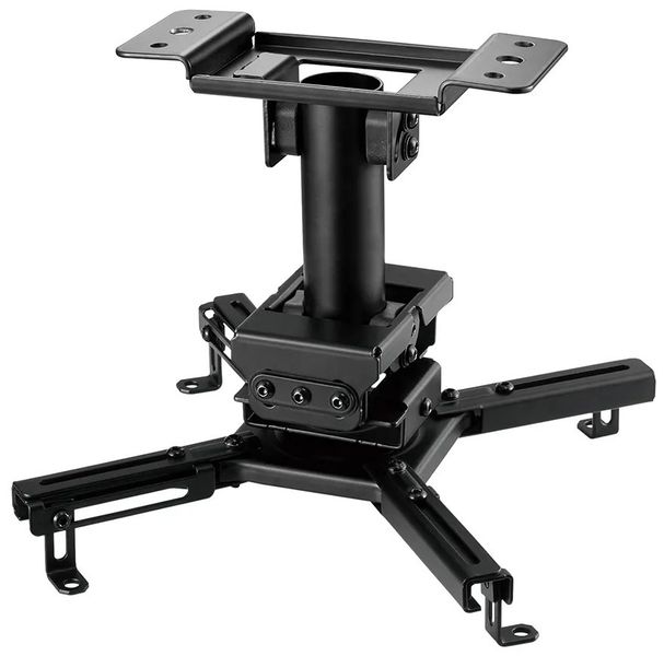 Neomounts CL25-530BL1 / Projector Ceiling Mount / Black Držák, pre projektor, stropný, nosnosť 45 kg, výška 25,5 cm, šírka projektoru až 470 mm, oceľ, čierny