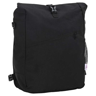 vidaXL Cyklistická taška Čierna 33 x 16 x 60 cm Polyester