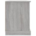 vidaXL TV skrinka sivá sonoma 73x35,5x47,5 cm spracované drevo