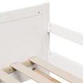 vidaXL Rám postele s predĺžiteľným matracom Biela 80 x 200 cm