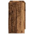 vidaXL Skrinka pod umývadlo staré drevo 63x30x54 cm kompozitné drevo