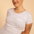 Dámske tričko BeastPink Heather Grey - BeastPink, veľkosť XXL, veľkosť oblečenia XXL