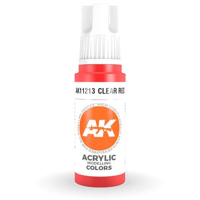AK Interactive: General Series - Clear Red