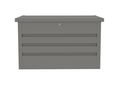 Záhradný box G21 Denver 280 L, metalický šedý plechový