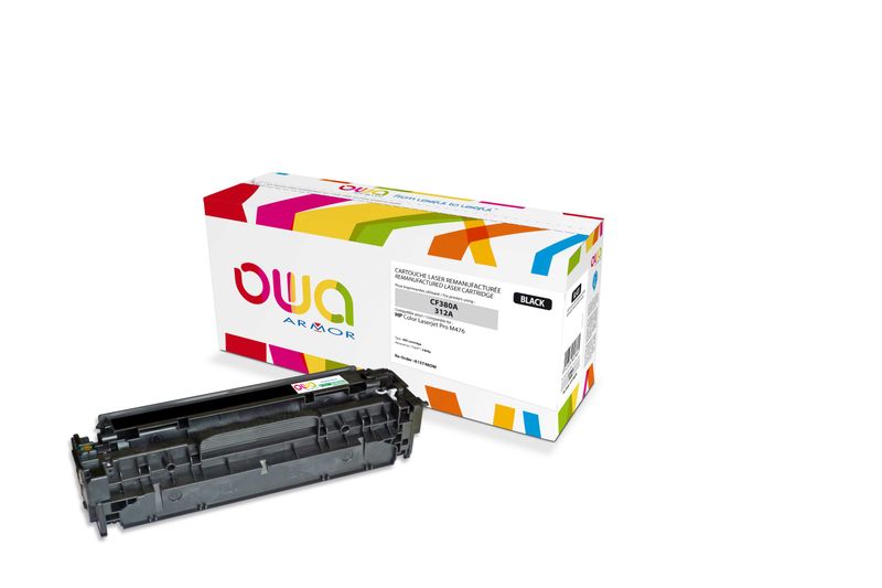 OWA Armor toner kompatibilný s HP CF380A, 2400st, čierna/black