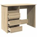 vidaXL Stôl dub somoma 102x50x75 cm kompozitné drevo