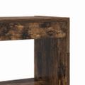 vidaXL Knižnica 6 úrovní 80 x 30 x 198 cm Kompozitné drevo Dymová dub