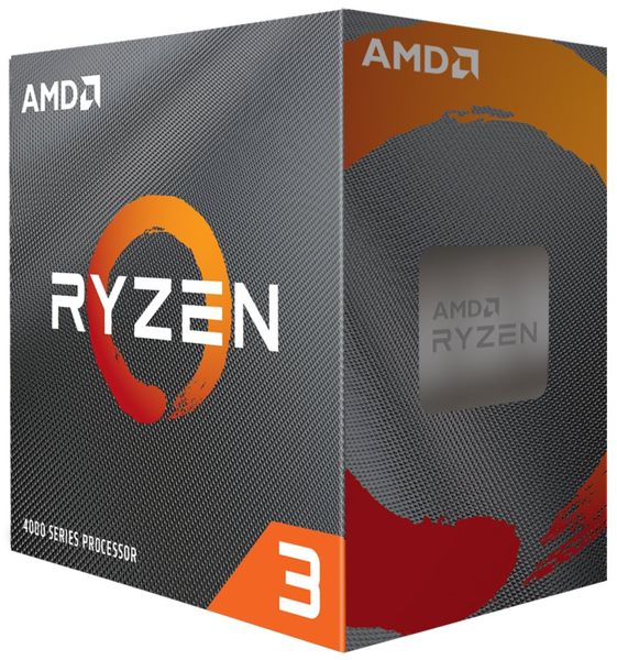 AMD Ryzen 3 4100 / Ryzen / AM4 / 4C/8T / max. 4,0GHz / 4MB / 65W TDP / BOX s chladicím Procesor, 4 jadrá, 8 vlákna, max. 4,0GHz, 4MB, LGA AM4, 65W TDP, BOX s chladicím Wraith Stealth
