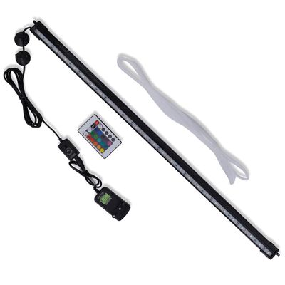 Akváriová LED lampa s bublinami RGB 71 cm