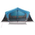 vidaXL Stan chata Modrá 480 x 273 x 205 cm Polyester a oceľ