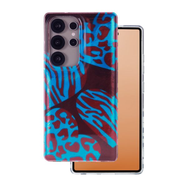 Puzdro s potlačou Animal Print pre Samsung Galaxy S25 Ultra Chameleon