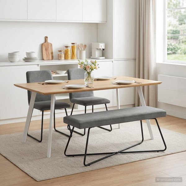 vidaXL lavička Tmavosivá 110 x 40 x 45 cm Zamat