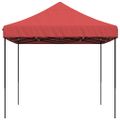 vidaXL Skladací pop-up párty stan burgundský 410x279x315 cm