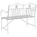 vidaXL Záhradná lavička 2 -Seater 103,5 x 59 x 89 cm Oceľ
