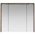 vidaXL Kúpeľňová zrkadlová skrinka Dymová dub 73,5 x 16 x 62,5 cm