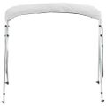 vidaXL Strieška Bimini s 3 oblúkmi a stenami 243x(170-182)x137 cm