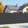 vidaXL Záclona na balkónové súkromie 180 x 400 cm Textil s PU povlakom