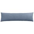 vidaXL Vankúše na pohovku 2 pcs Modrá 145 x 40 cm Kordúrová tkanina