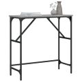 vidaXL Konzolový stolík sivý sonoma 75x32x75 cm kompozitné drevo