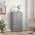 vidaXL Kartotéka sivá sonoma 60x32x115 cm kompozitné drevo