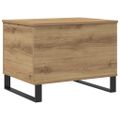 vidaXL Konferenčný stolík dub artisan 60x44,5x45 cm kompozitné drevo