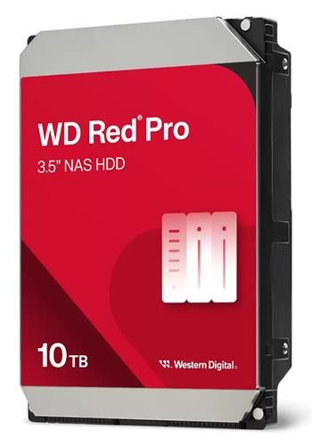HDD 10TB WD103KFBX Red Pro 256MB SATAIII 7200rpm Pevný disk, interný, 10TB, SATA III, 3,5", 7200 rpm, 512MB