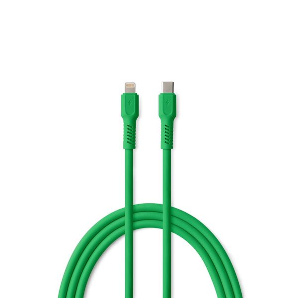 Kábel COLORUM USB-C - Lightning 1,8m 2,4A CK12-CL-04 xGreen