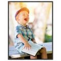 vidaXL Fotorámiky na stenu, koláž 5 ks, čierne 50x60 cm, MDF