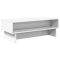 vidaXL Konferenčný stolík Biela 100 x 46 x 35 cm Kompozitné drevo