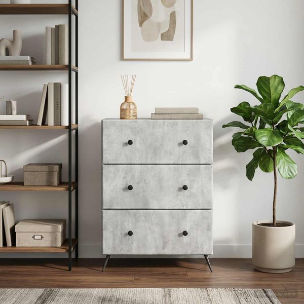 vidaXL Zásuvkový kabinet 66 x 34,5 x 90 cm Kompozitné drevo