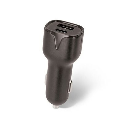 SETTY USB autonabíjačka USB/Type-C 2,4A, čierna GSM043811