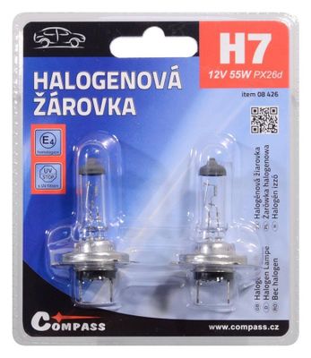Žiarovka 12V H7 55W PX26d blister 2ks