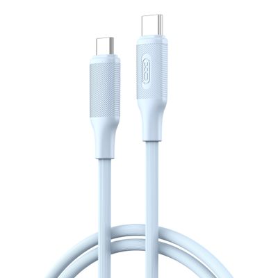XO kábel NB-Q265B PD USB-C - USB-C 1,0m 60W modrý